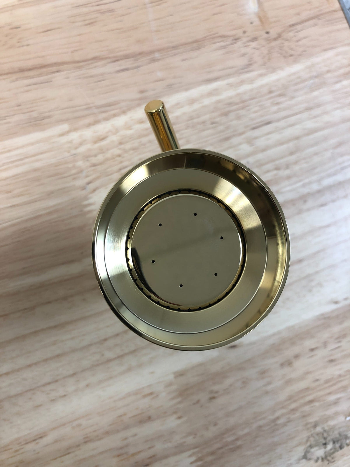 Kingston Brass KB2632MLSO Shower Only Trim Package with 1.8 GPM Single Function Shower Head - Polished Brass