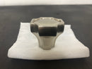 Belwith Keeler B076636-SN Monarch 1-1/4" Scalloped Square Glam Cabinet Knob / Drawer Knob - Satin Nickel