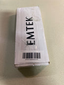 Emtek 9641619 Bearing Hinges 5-Inch x 5-Inch Flat Black US19 Solid Brass 2 Pcs