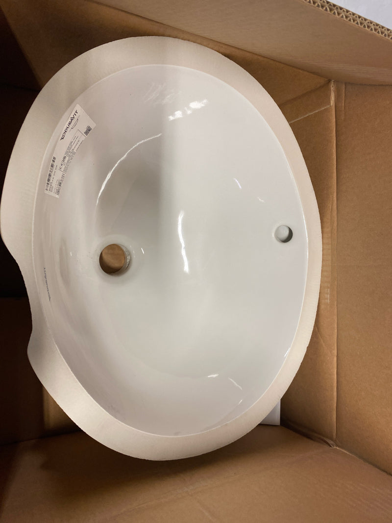Duravit 0481460000 Dune Bathroom Sink in White
