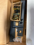 Emtek 4819STUUS19RH Lausanne Right Handed Full Plate Single Cylinder Keyed Entry Handleset with Stuttgart Interior Lever - Flat Black