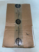 Signature Hardware 296467 Ceeley 17" Two-Tier Tempered Glass Bathroom Shelf - Brushed Nickel