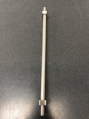 Jeffrey Alexander 598-305SN Larkin Center Knurled 12" (305mm) Center to Center Modern Industrial Large Cabinet Bar Handle / Drawer Bar Pull - Satin Nickel