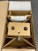 Baldwin FDROUTSR190 Round Non-Turning Two-Sided Dummy Door Knob Set with Square Rose - Satin Black