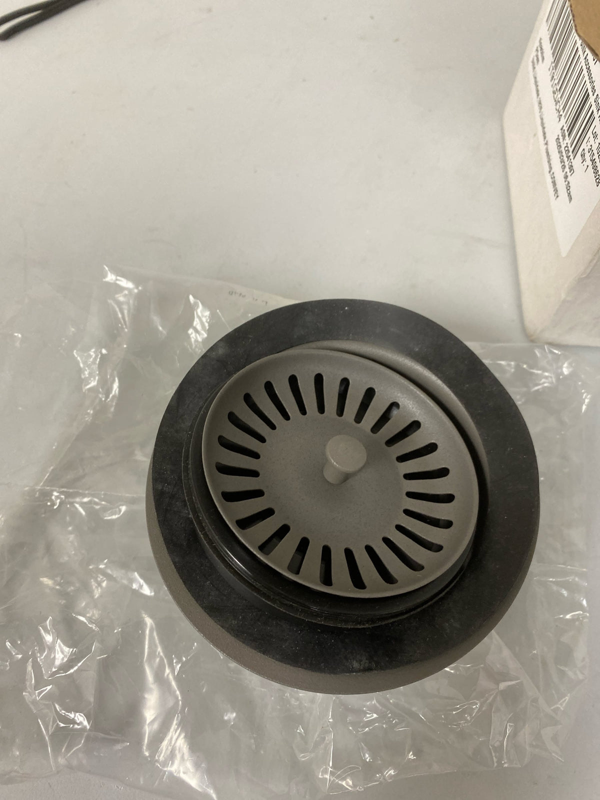 BLANCO 203451 Disposal Flange, 3.5", Volcano Gray