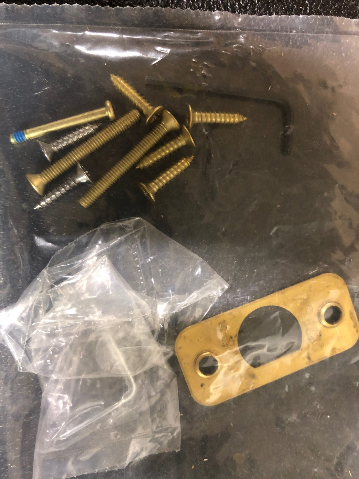 Emtek 5210HECUS4RH Hercules Right Handed Privacy Door Lever Set with Square Rose from the Brass Modern Collection - Satin Brass