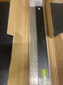 Infinity Drain S-LT 6560 SC 60" Site Sizable Stainless Steel Low Profile Linear Drain Kit with 2 1/2" Perforated Offset Slot Grate – Includes PVC Channel, Stop Ends, and Outlet Assembly - Satin Champagne