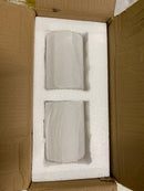 ML Lighting 3682-MB Transitional Two Light Vanity from None Collection Finish, Matte Black