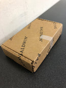 Baldwin 4" x 4" Solid Brass 5/8" Radius Corner Plain Bearing Mortise Hinge - Single Hinge