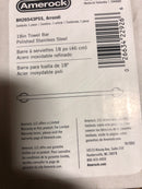 Amerock Arrondi 18" Polished Stainless Steel Towel Bar