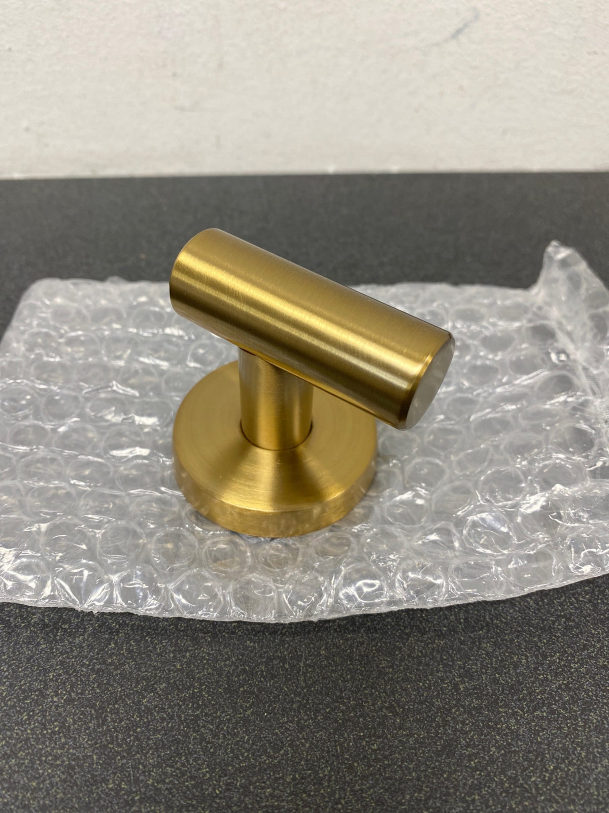 Amerock BH26542BBZ Arrondi Single Robe Hook - Golden Champagne / Brushed Bronze