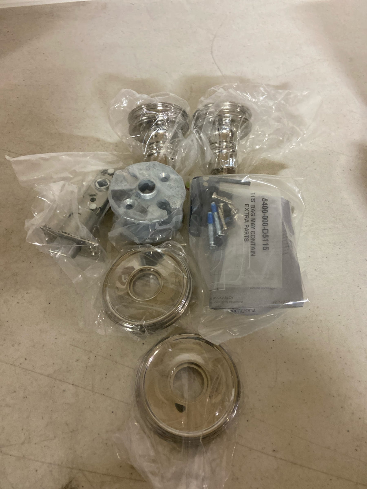 Baldwin 5066055PASS 5066.Pass 5066 Passage Door Knob Set with 5078 Rose from The Estate Collection