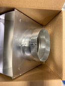 Broan-nutone 643FA Aluminum Fresh Air Inlet Wall Cap for 8 in. Round Duct