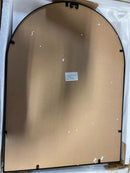 Elegant Lighting MR1A2230BLK Ayra 22" W x 30" H Modern Arched Bathroom Wall Mirror - Black