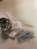 Amerock Glacio 1-1/2 inch (38mm) Diameter Clear/Champagne Bronze Cabinet Knob, BP36976CCZ