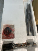 Kichler 42047OZCS Everly 17.75 in. 1-Light Olde Bronze Modern Shaded Bell Kitchen Hanging Pendant Light with Clear Seeded Glass