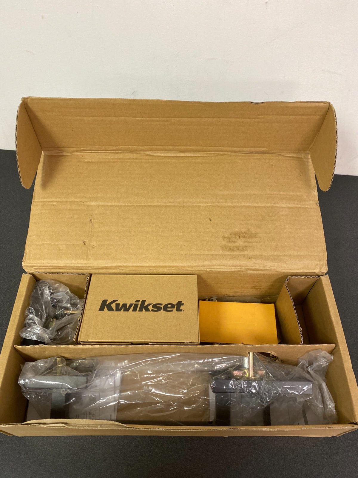 Kwikset San Clemente Single Cylinder Keyed Entry Handleset with SmartKey, Exterior Only