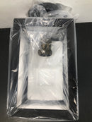 Home decorators collection HD-1549-I Walden Forge 1-Light Black Frame Pendant with Antique Brass Socket