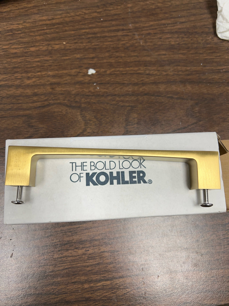 Kohler K-26640-2MB Honesty 5 Inch Center to Center Handle Cabinet Pull - Vibrant Brushed Moderne Brass