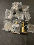 Copper Creek CK2810SS Colonial Keyed Entry Single Cylinder Handleset Interior Pack with Colonial Knob - Satin Stainless