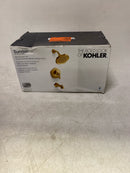 KOHLER Sundae Single-Handle 3-Spray Tub and Shower Faucet 1.75 GPM in Vibrant Brushed Moderne Brass (Valve Included)