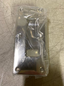 Deltana SDP60U14 Decorative 6" Passage Function Lock for Pocket / Sliding Doors - Polished Nickel