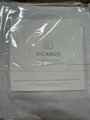 Ricardo 03535-70-284-02 Ivory Solid Extra Wide Rod Pocket Sheer Curtain - 108 in. W x 84 in. L