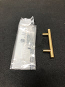 Emtek 86359US4 Brass Bar 3-1/2 Inch Center to Center Bar Cabinet Pull - Satin Brass