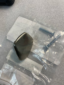 Belwith Keeler B079711-SN Pebble 1-3/4" x 1-1/2" Natural Organic Zen Designer Cabinet Knob / Drawer Knob - Satin Nickel