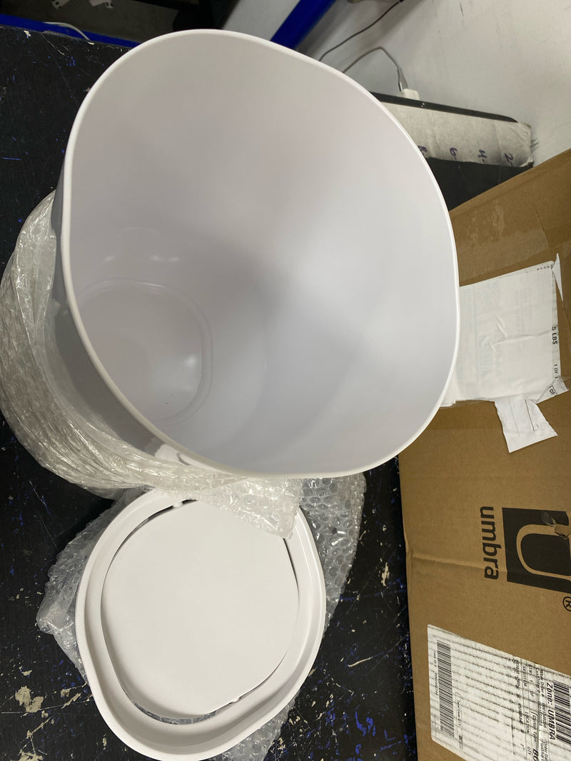 Umbra 023840-660 Step Melamine Trash Can - White