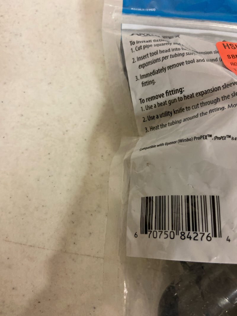 Apollo EPXPAE3410PK 3/4 in. Poly-Alloy PEX-A Expansion Barb 90 Elbow (10-Pack)