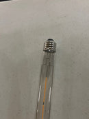 Satco 8 Watt T9 LED - Clear - Medium base - 90 CRI - 2700K - 120 Volt