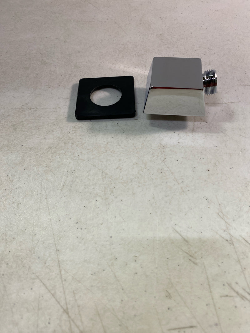 Delta 50570-PR Square Wall Supply Elbow for Hand Shower Hose Connection - Lumicoat Chrome