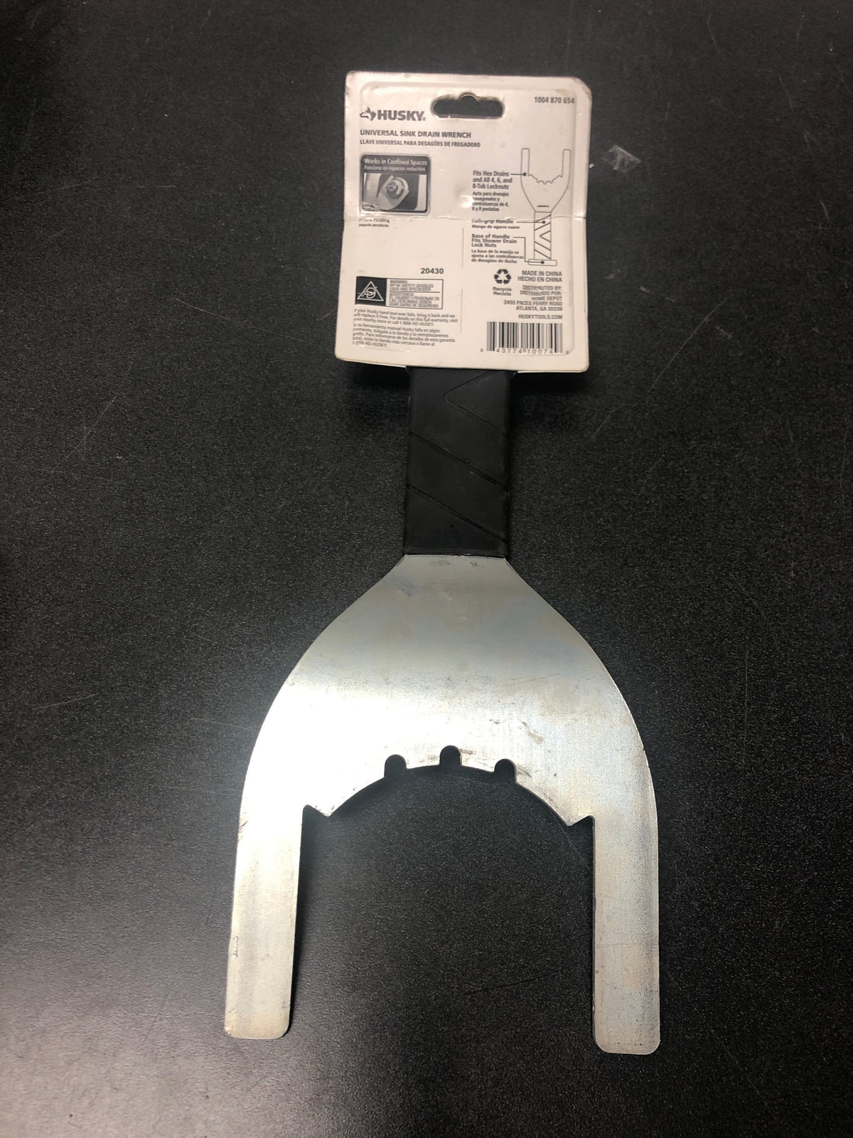 Husky 410-074-0111 Universal Sink Drain Wrench