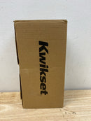 Kwikset 720PSKSQT-4 Pismo Passage Door Knob Set with Square Rose - Satin Brass