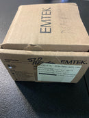 Emtek 520HECUS19LH.US4 Hercules Privacy Door Lever (US19) Set from the Modern Brass Collection - Modern Rectangluar Rosette (US4)