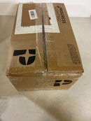 Progress Lighting P710072-031 Linen Single Light 12" Tall Wall Sconce with Etched Glass Shade - Black