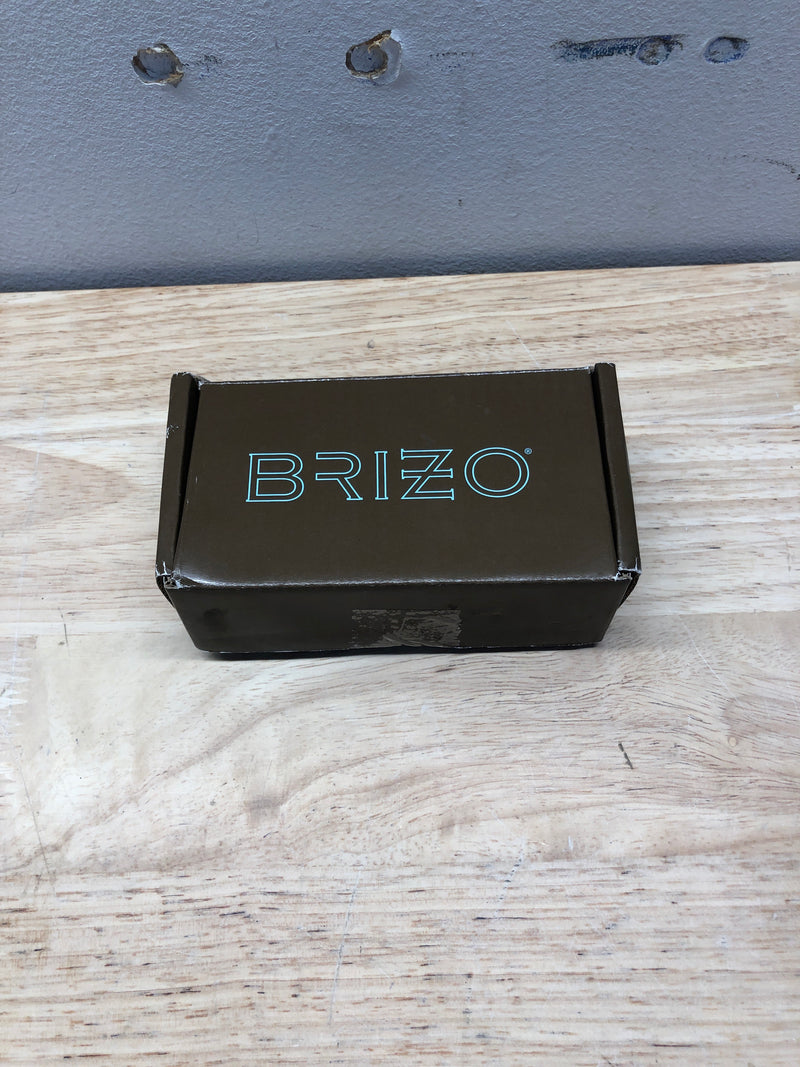 Brizo 61363LF-C-BLGL Litze 1.5 GPM Cold Only Water Dispenser Beverage Faucet with Angled Spout - RO Compatible - Matte Black / Luxe Gold