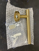 Amerock BH26540BBZ Arrondi Wall Mounted Euro Toilet Paper Holder - Golden Champagne / Brushed Bronze