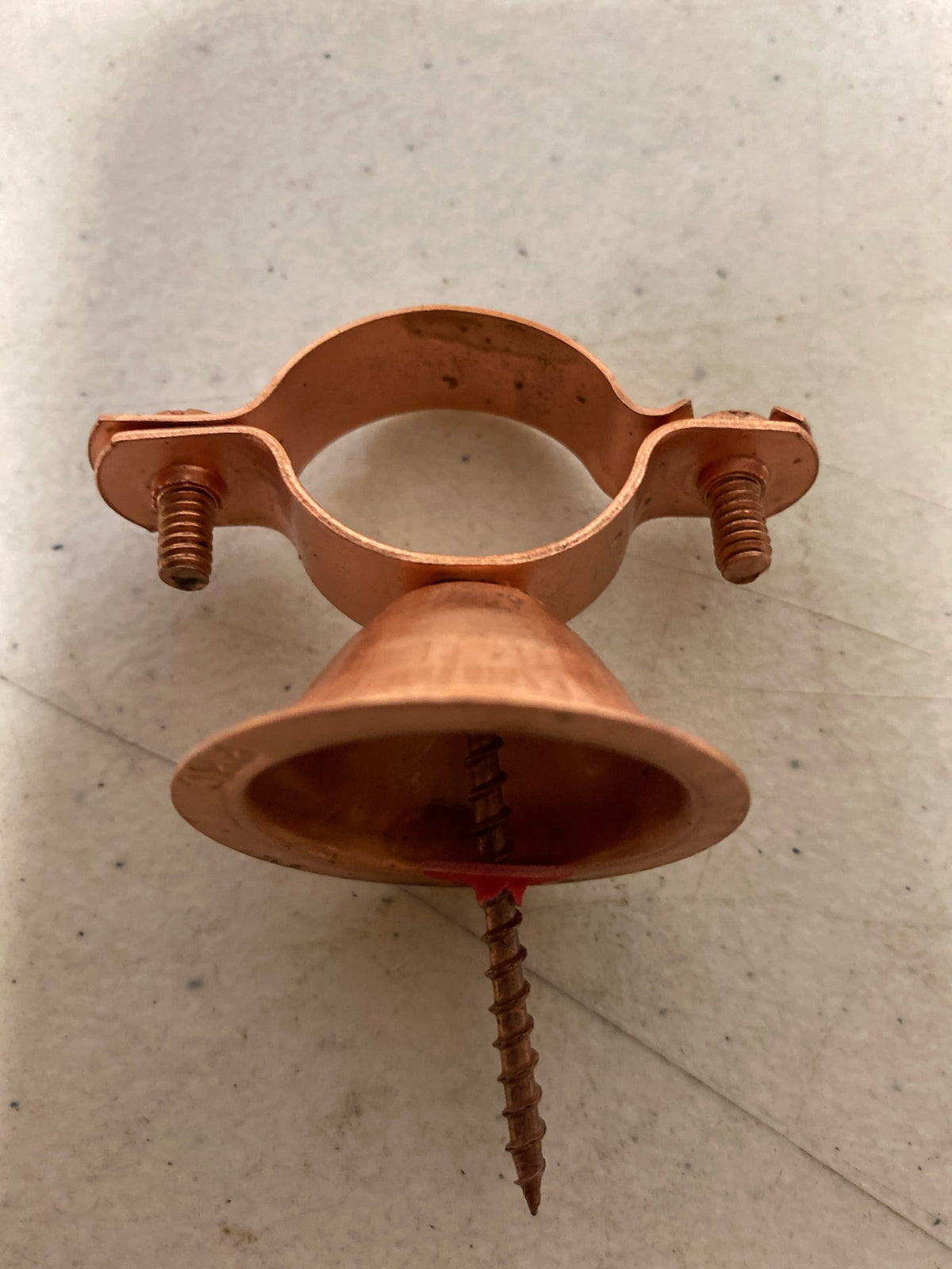 Jones Stephens H83100 1 Copper Pipe HGR - Copper Clad