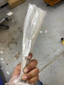 Belwith Keeler B079453SN Coventry 12" Center to Center Sleek Square Cabinet Handle / Drawer Pull - Satin Nickel