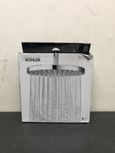 Kohler K-76465-G-CP Awaken Round 10" Single Function 1.75 GPM Rainhead with MasterClean Sprayface - Polished Chrome