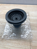 VIGO 4 in. Kitchen Sink Strainer in Matte Black - VGSTRAINERMB