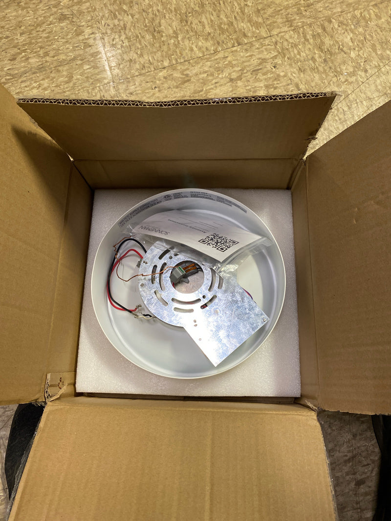 Sonneman 3734.03 Ilios 10" Wide LED Flush Mount Drum Ceiling Fixture - 277 - Satin White