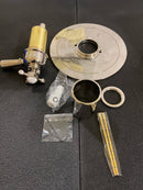 Perrin and Rowe U.TEW23W1L-PN Edwardian Two Independent and One Shared Function Thermostatic Valve Trim Only with Single Lever Handle and Integrated Diverter - Less Rough In - Polished Nickel