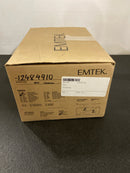 Emtek 5312US4 Providence Modern Rectangular Two Point Single Cylinder Keyed Entry Lever Set - Satin Brass