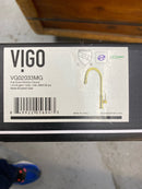 Vigo VG02033MG Bristol 1.8 GPM Single Hole Pull Down Kitchen Faucet - Matte Brushed Gold