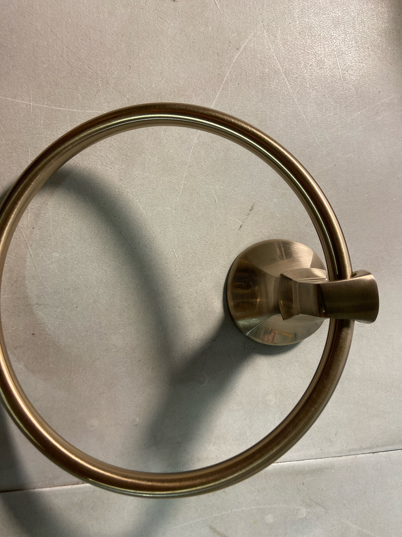 Delta 76446-CZ Ashlyn 6-3/8" Wall Mounted Towel Ring - Champagne Bronze