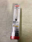 Satco Lighting S21354 8 Watt Vintage Edison Dimmable T9 Medium (E26) LED Bulb 7" Length - 800 Lumens , 2700K , and 90CRI - Clear