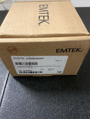 EMTEK Modern Rectangular Rosette Passage Set with Matching Finish Hercules Lever - Choice of Left/Right Handing and 7 Finishes - 5112HECLHUS19 - Left Handed (LH) - Flat Black (US19)